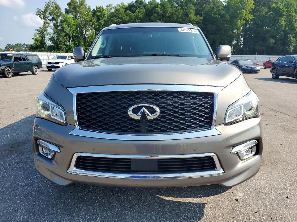2017 Infiniti QX80 VIN JN8AZ2NF7H9645243 COPART salvage auction — MINOR DENT/SCRATCHES, Nc - Dealer Only Clean Title, sold $3,050 on 2026-09-08 (photo 5)