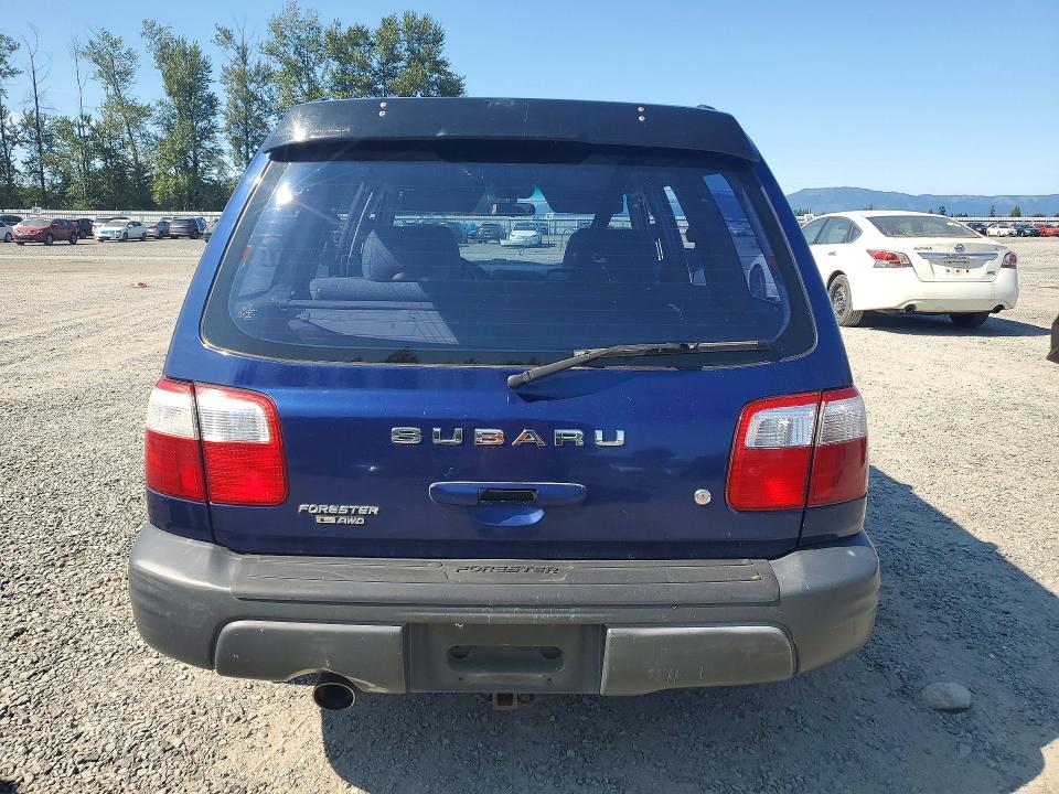 2001 Subaru Forester VIN JF1SF63511H705884 COPART salvage auction — FRONT END, WA - BILL OF SALE, sold $275 on 2026-07-27 (photo 6)