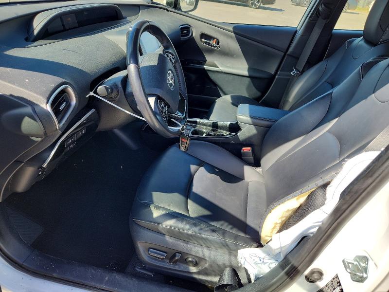 2021 Toyota Prius VIN JTDKAMFP1M3173435 COPART salvage auction — SIDE, CA - SALVAGE CERTIFICATE, sold $3,750 on 2026-07-27 (photo 7)