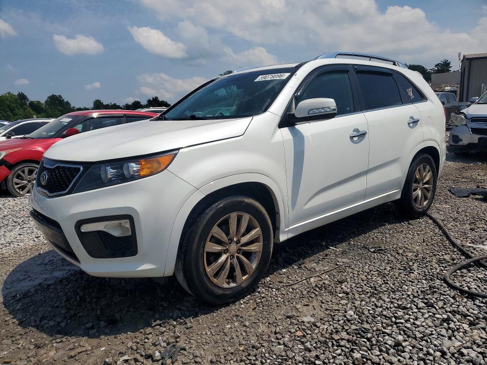 2013 Kia Sorento VIN 5XYKW4A27DG386429 COPART salvage auction — FRONT END, Al - Cert Of Title-Salvage Title, sold $1,150 on 2026-07-28 (photo 1)