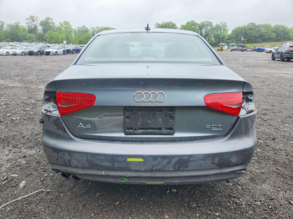 2013 Audi A4 VIN WAUBFAFL4DN028033 COPART salvage auction — FRONT END, Ny - Mv-907A Salvage Certificate, sold $350 on 2026-07-28 (photo 6)