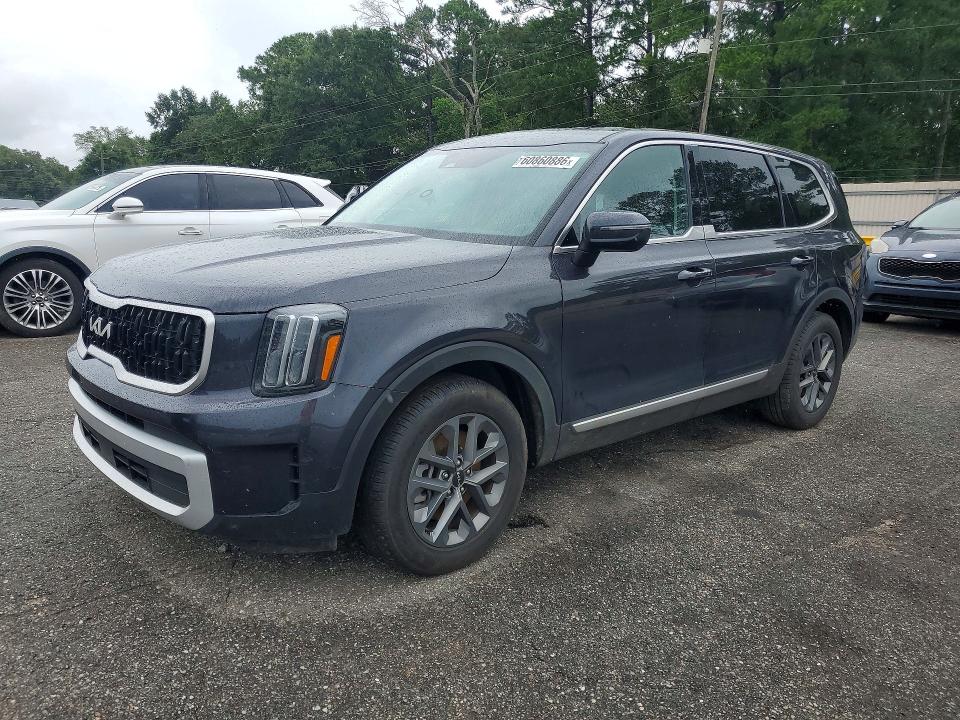 2025 Kia Telluride VIN 5XYP24GC3SG622654 — COPART salvage auction photo