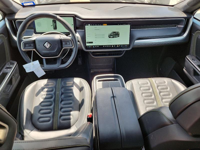 2025 Rivian R1s VIN 7PDSGBBA6SN045710 COPART salvage auction — FRONT END, Tx - Salvage Vehicle Title, sold $21,200 on 2026-08-27 (photo 8)