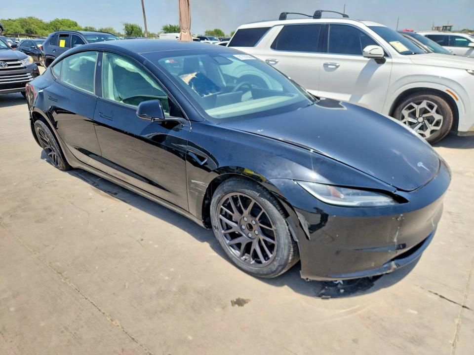2024 Tesla Model 3 VIN 5YJ3E1EA3RF784615 COPART salvage auction — REAR END, MO - SALVAGE CERTIFICATE OF TITLE (P), sold $10,000 on 2026-07-27 (photo 4)