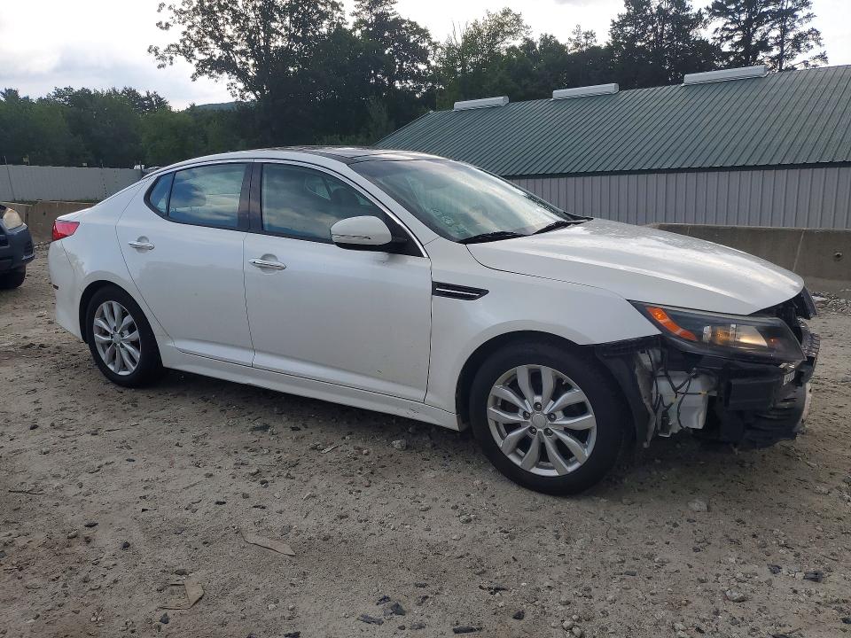 2015 Kia Optima VIN 5XXGN4A73FG434407 COPART salvage auction — FRONT END, Ma - Cert Of Title-Reconstrctd Coll, sold $725 on 2026-07-29 (photo 4)