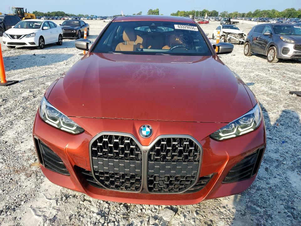 2024 BMW M440i VIN WBA13AW02RFR42762 COPART salvage auction — REAR END, Ga - Cert Of Title-Salvage, sold $28,000 on 2026-09-14 (photo 5)