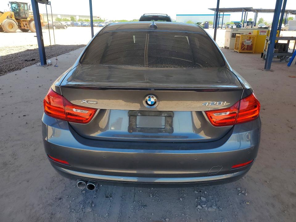 2015 BMW 4er VIN WBA3N9C5XFK247840 COPART salvage auction — FRONT END, Az - Cert Of Title - Salvage, sold $3,950 on 2026-07-28 (photo 6)