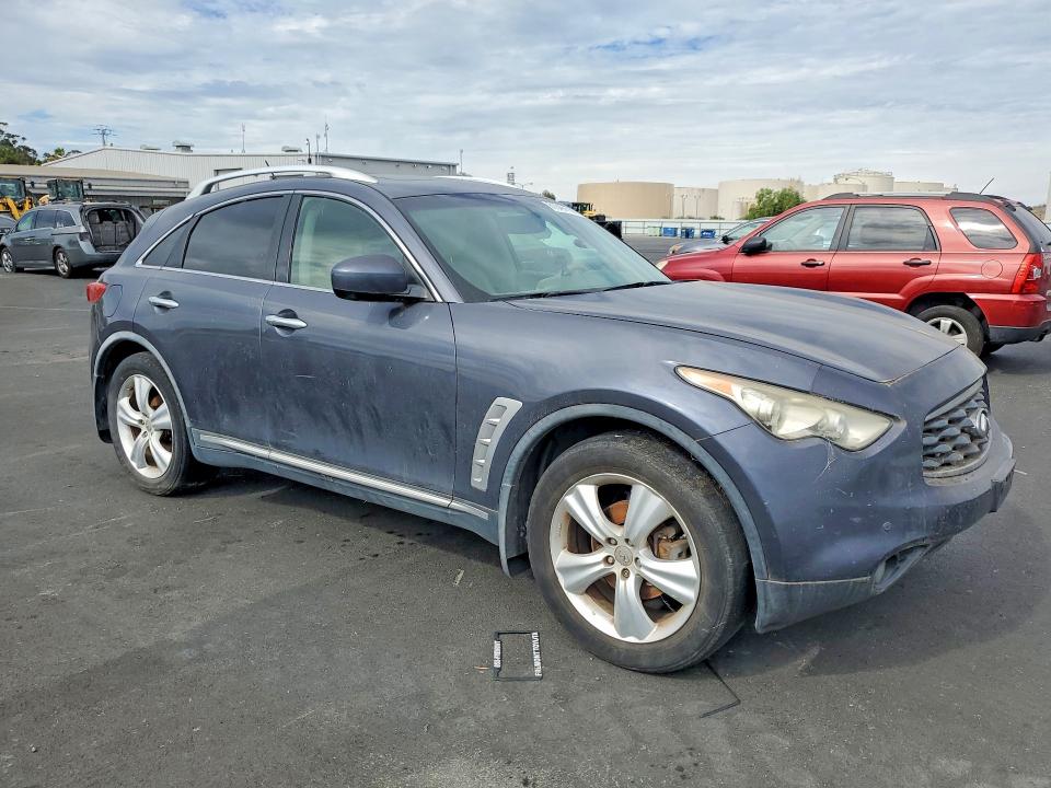 2010 Infiniti Fx35 VIN JN8AS1MW0AM856304 COPART salvage auction — SIDE, Ca - Dis/Dlr/Exp Only Clean Title, sold $425 on 2026-07-27 (photo 4)