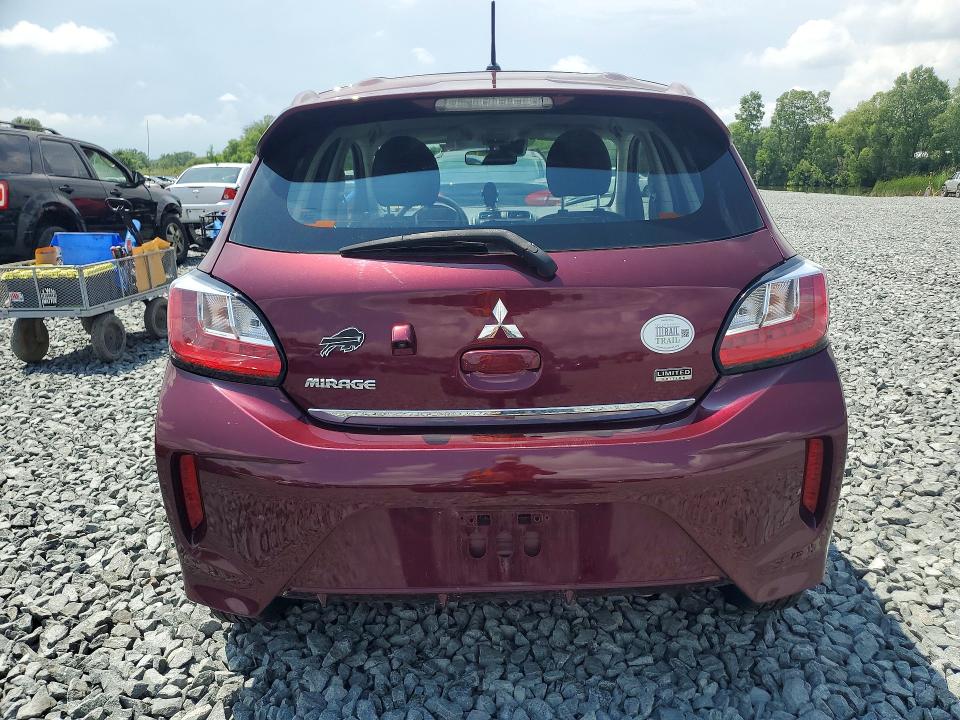 2023 Mitsubishi Mirage VIN ML32AUHJ7PH003972 COPART salvage auction — FRONT END, Oh - Cert Of Title-Salvage, sold $90 on 2026-07-30 (photo 6)