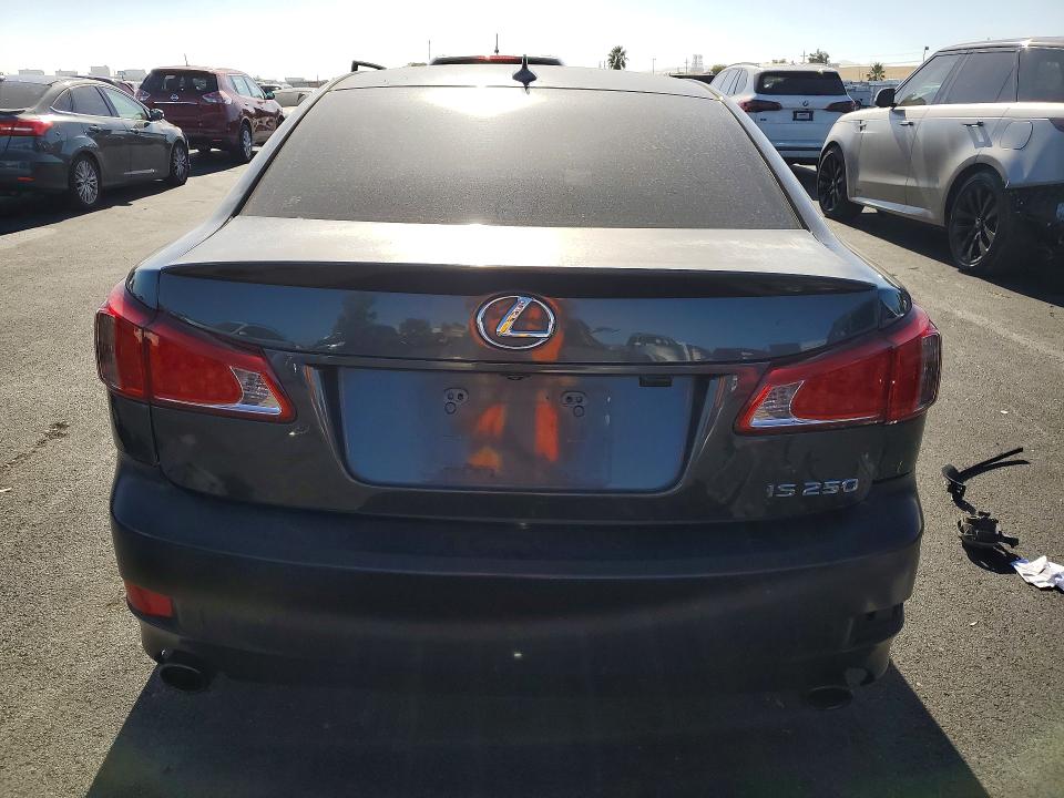2011 Lexus Is 250 VIN JTHBF5C22B5149872 COPART salvage auction — FRONT END, CA - SALVAGE CERTIFICATE, sold $675 on 2026-07-20 (photo 6)