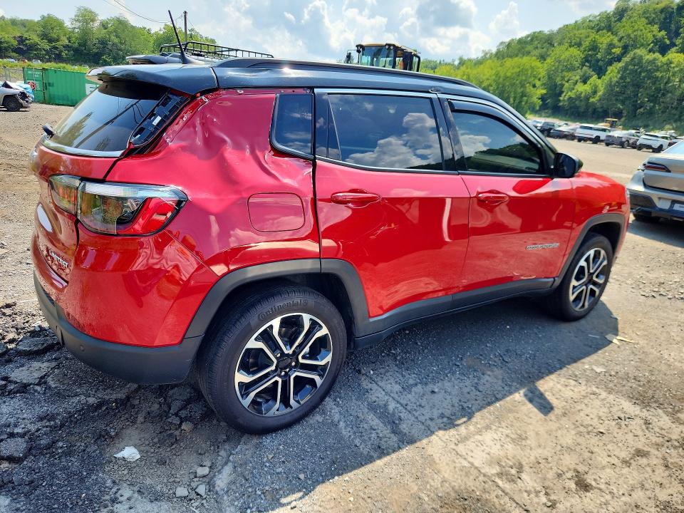 2024 Jeep Compass VIN 3C4NJDCN2RT597461 COPART salvage auction — SIDE, Nj - Cert Of Title-Salvage, sold $8,700 on 2026-08-31 (photo 3)