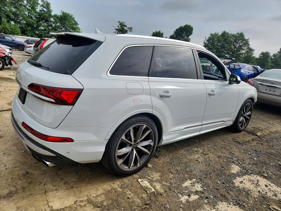 2022 Audi Sq7 VIN WA1VWBF72ND016196 COPART salvage auction — FRONT END, Nj - Cert Of Title-Salvage, sold $325 on 2026-07-27 (photo 3)