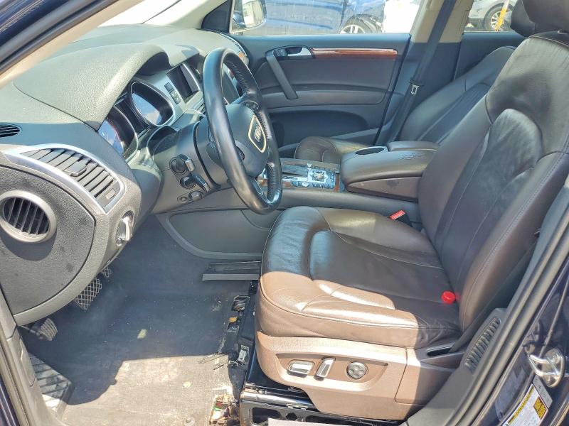2014 Audi Q7 VIN WA1LGAFE6ED008194 COPART salvage auction — MECHANICAL, Oh - Certificate Of Title, sold $900 on 2026-07-24 (photo 7)