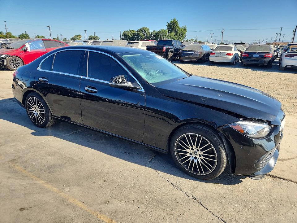 2023 Mercedes-benz C-klasse VIN W1KAF4GB3PR117066 COPART salvage auction — FRONT END, Ca - Salvage Certificate (P), sold $13,300 on 2026-07-20 (photo 4)