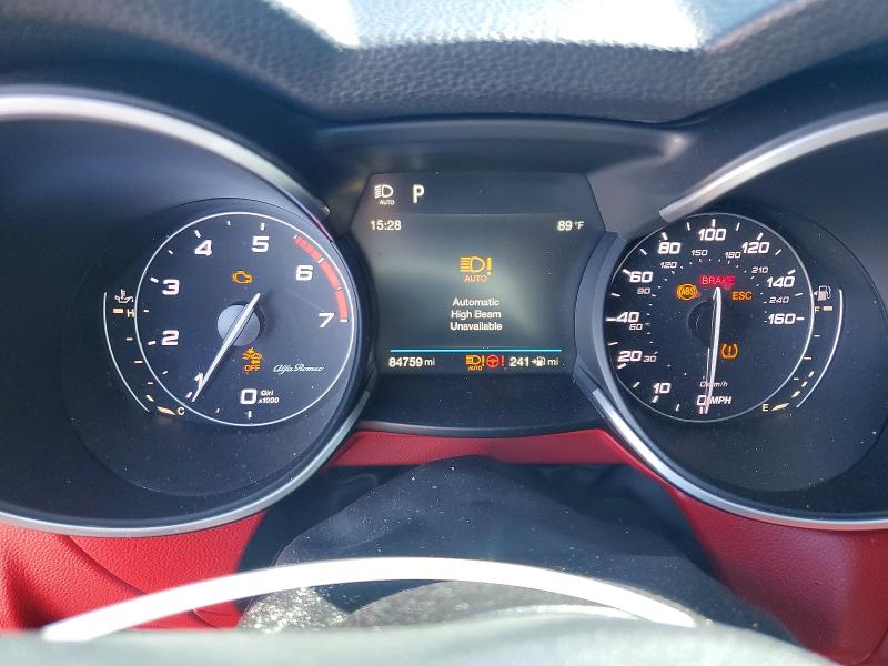 2018 Alfa romeo Stelvio VIN ZASFAKNN2J7B73316 COPART salvage auction — SIDE, Ca - Salvage Certificate, sold $4,300 on 2026-09-02 (photo 9)