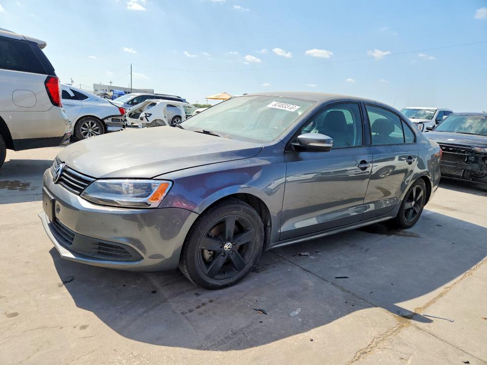 2012 Volkswagen Jetta VIN 3VWLL7AJ6CM017582 COPART salvage auction — NORMAL WEAR, TX - CERTIFICATE OF TITLE (P), sold $225 on 2026-07-30 (photo 1)