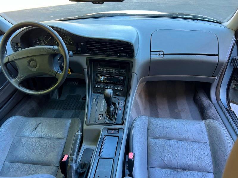 1991 BMW 850 VIN WBAEG2310MCB72468 COPART salvage auction — MECHANICAL, Ca - Certificate Of Title (P), sold $9,600 on 2026-08-03 (photo 9)