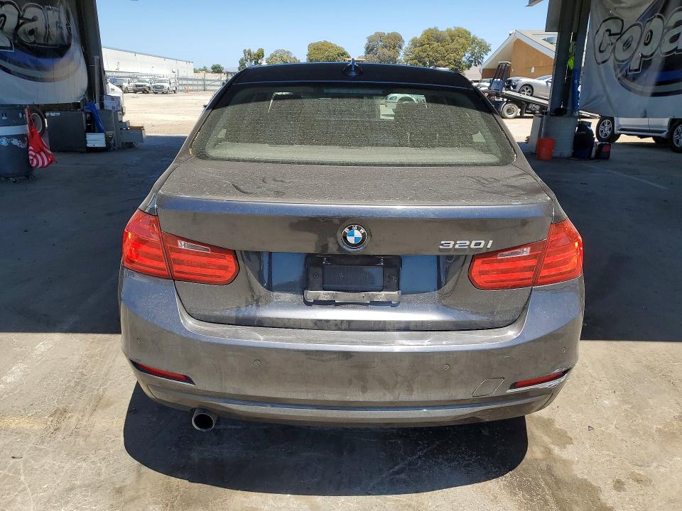 2015 BMW 3er VIN WBA3B1C55FK138003 COPART salvage auction — FRONT END, Ca - Salvage Certificate, sold $1,800 on 2026-08-04 (photo 6)