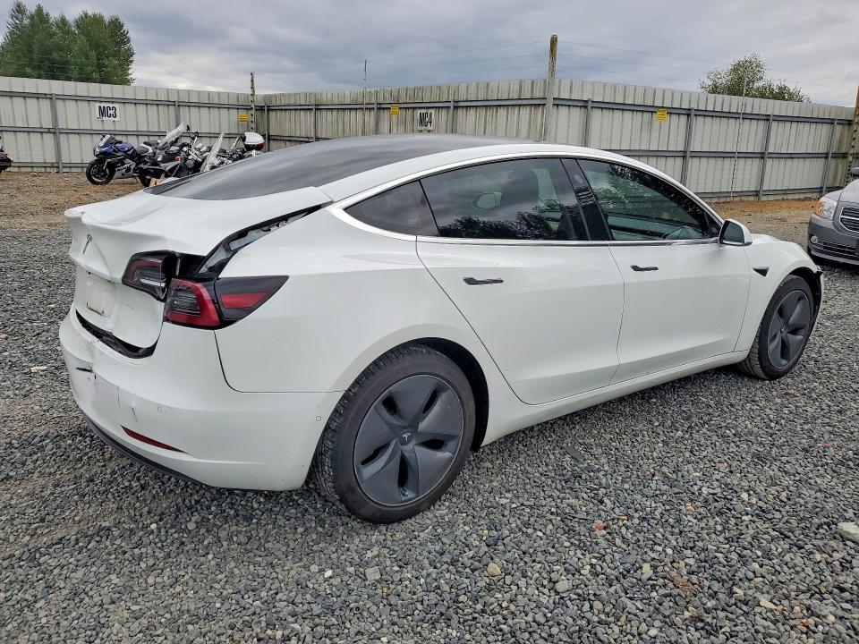 2018 Tesla Model 3 VIN 5YJ3E1EA9JF062439 COPART salvage auction — REAR END, Wa - Bill Of Sale, sold $1,000 on 2026-07-27 (photo 3)