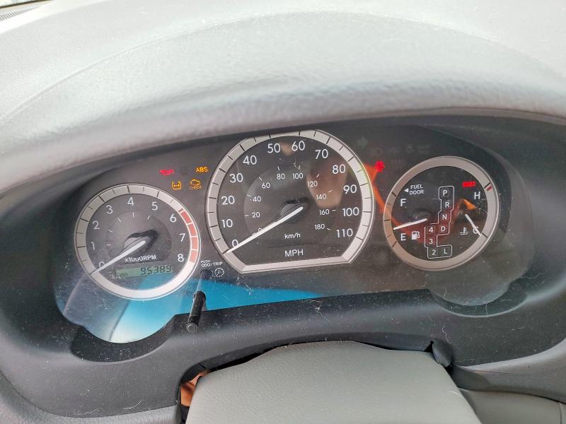 2004 Toyota Sienna VIN 5TDZA23C14S209837 COPART salvage auction — REAR END, CA - SALVAGE CERTIFICATE, sold $600 on 2026-07-20 (photo 9)