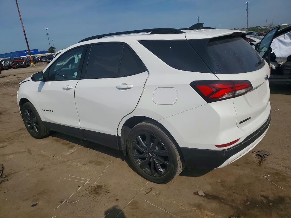2022 Chevrolet Equinox VIN 3GNAXMEV7NS200358 COPART salvage auction — FRONT END, Mi - Scrap Certificate Of Title, sold $7,200 on 2026-08-21 (photo 2)