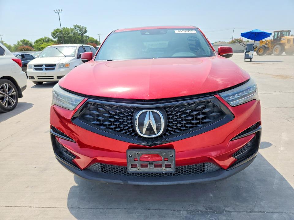 2021 Acura Rdx VIN 5J8TC1H61ML017589 COPART salvage auction — REAR END, Tx - Salvage Vehicle Title, sold $10,300 on 2026-08-24 (photo 5)
