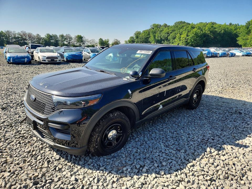 2023 Ford Explorer VIN 1FM5K8AB1PGA62633 — COPART salvage auction photo