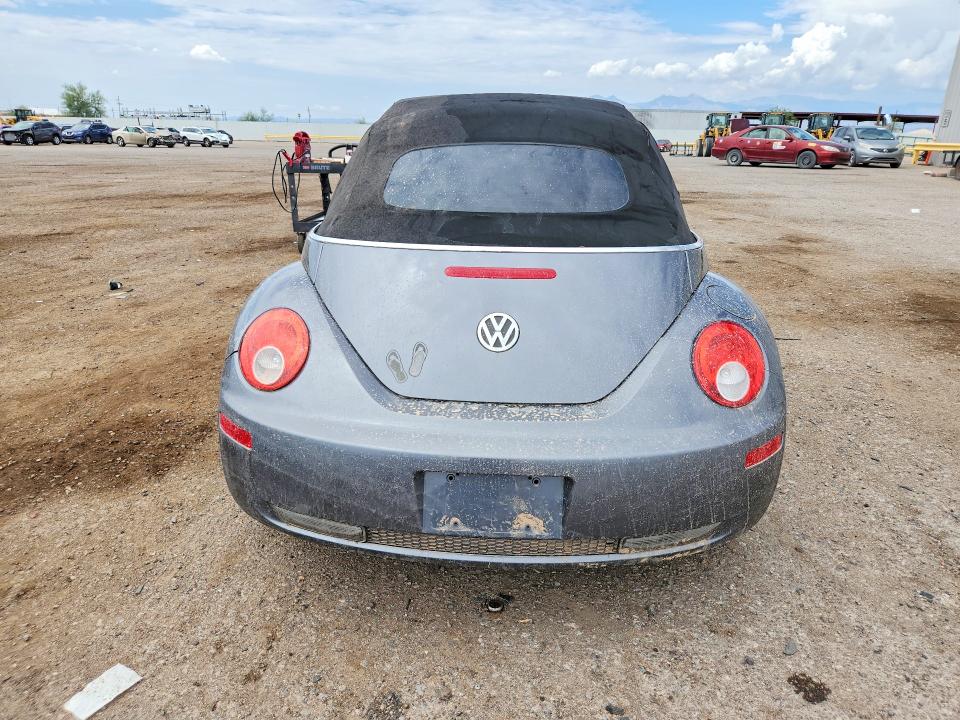 2006 Volkswagen Beetle VIN 3VWPF31Y66M300339 COPART salvage auction — WATER/FLOOD, Az - Cert Of Title - Salvage, sold $175 on 2026-07-31 (photo 6)