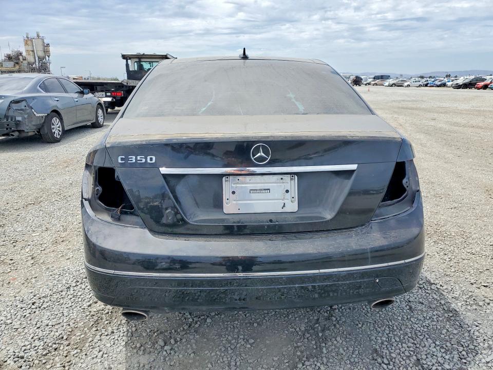 2009 Mercedes-benz C class VIN WDDGF56X99R052739 COPART salvage auction — FRONT END, Ca - Cert Of Title-Salvaged, sold $125 on 2026-07-28 (photo 6)