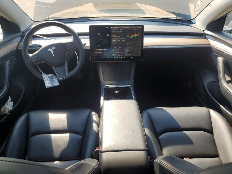 2022 Tesla Model 3 VIN 5YJ3E1EA9NF157329 COPART salvage auction — UNDERCARRIAGE, QC - GRAVEMENT ACCIDENTE, sold $9,300 on 2026-09-01 (photo 8)