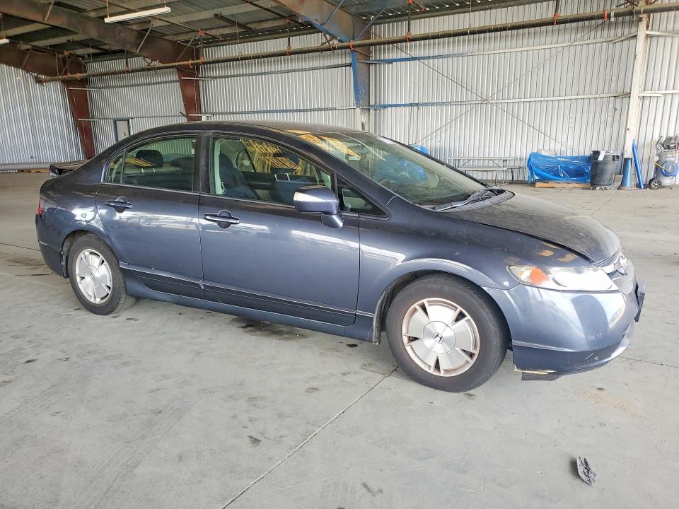 2008 Honda Civic VIN JHMFA36298S010672 COPART salvage auction — REAR END, Ca - Salvage Certificate, sold $625 on 2026-07-30 (photo 4)