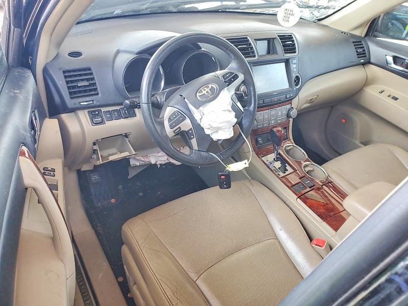 2012 Toyota VIN 5TDYK3EH8CS062003 COPART salvage auction — FRONT END, Al - Cert Of Title-Salvage Title, sold $175 on 2026-07-21 (photo 8)