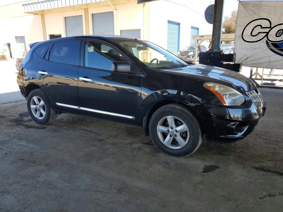 2012 Nissan Rogue sport VIN JN8AS5MT8CW276805 COPART salvage auction — FRONT END, CA - SALVAGE CERTIFICATE, sold $625 on 2026-07-28 (photo 4)
