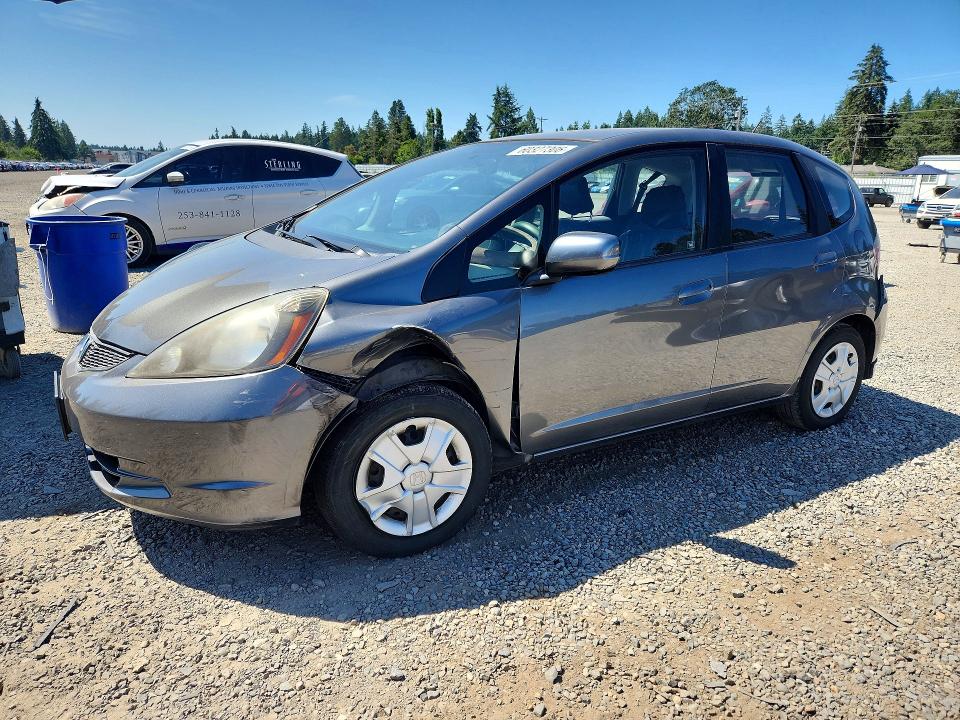 2013 Honda Fit VIN JHMGE8H36DC081019 COPART salvage auction — REAR END, Wa - Bill Of Sale, sold $125 on 2026-07-28 (photo 1)