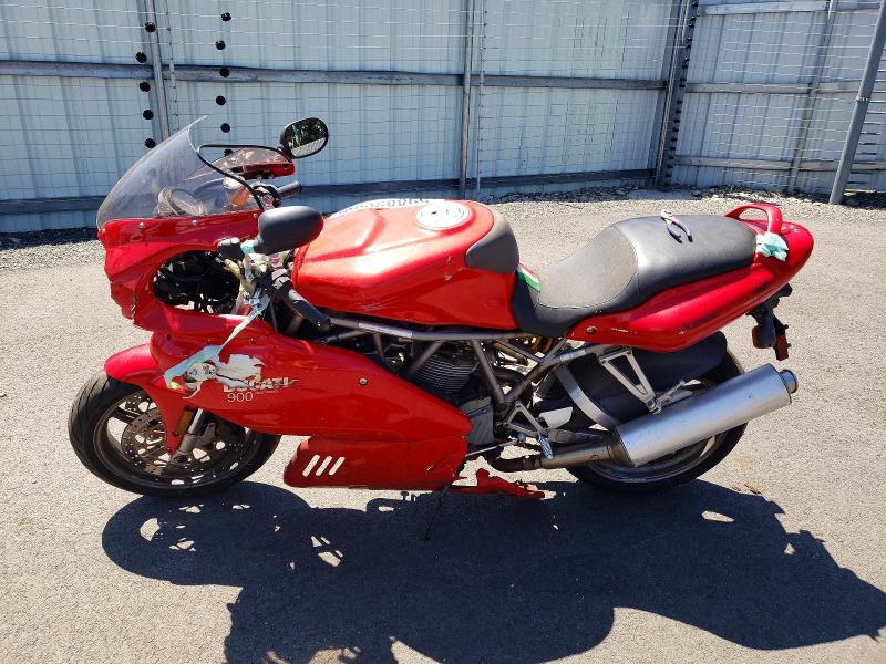 2001 Ducati M900 VIN ZDM1LC4N71B007718 COPART salvage auction — ALL OVER, NE - CERT OF TITLE-SALVAGE, sold $125 on 2026-07-23 (photo 3)