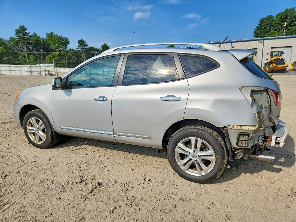 2013 Nissan Rogue VIN JN8AS5MV0DW651640 COPART salvage auction — REAR END, Ma - Cert Of Title-Reconstrctd Coll, sold $400 on 2026-07-15 (photo 2)