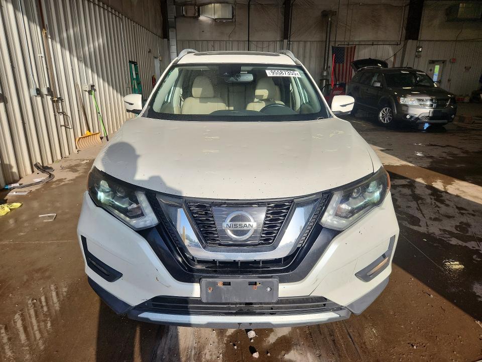 2017 Nissan Rogue VIN JN8AT2MVXHW277099 COPART salvage auction — HAIL, Wi - Junked Vehicle Bill Of Sale, sold $250 on 2026-07-13 (photo 5)