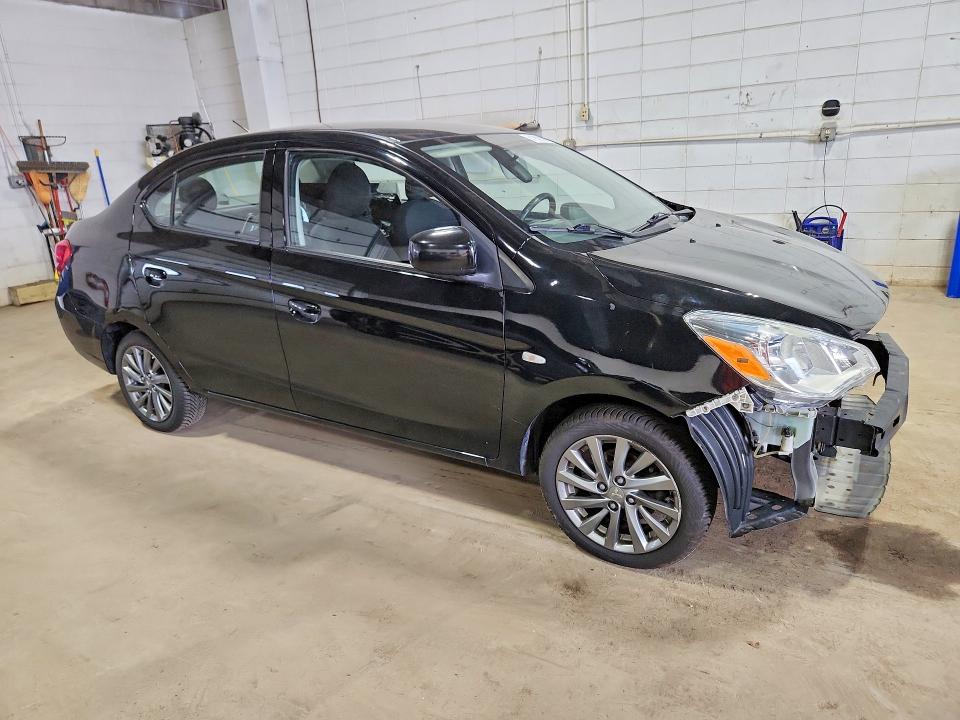 2018 Mitsubishi Mirage VIN ML32F3FJ4JHF10319 COPART salvage auction — FRONT END, Mn - Cert Of Title-Salvage, sold $925 on 2026-09-07 (photo 4)