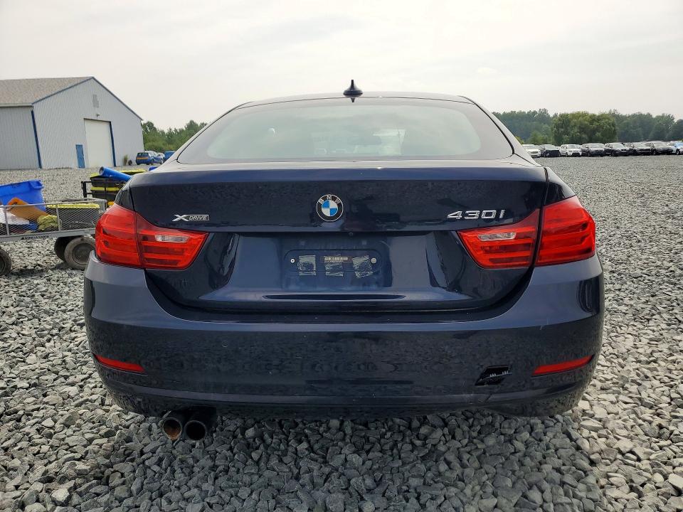 2017 BMW 4er VIN WBA4F9C57HG792076 COPART salvage auction — ALL OVER, OH - CERTIFICATE OF TITLE, sold $2,700 on 2026-07-30 (photo 6)