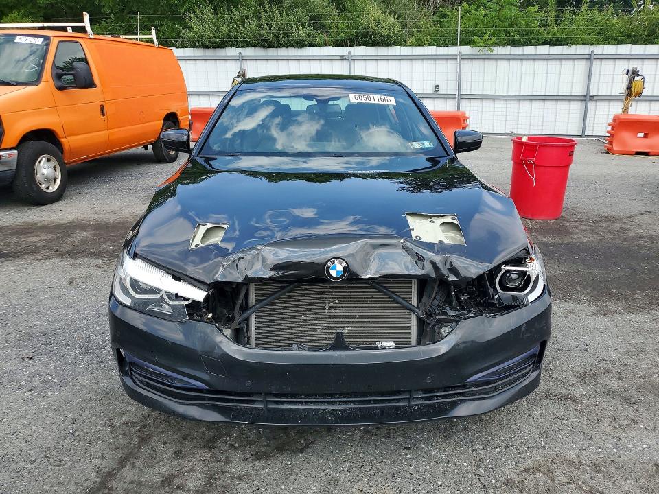 2018 BMW 5er VIN WBAJA7C55JWA71730 COPART salvage auction — FRONT END, Pa - Certificate Of Salvage, sold $6,400 on 2026-07-14 (photo 5)