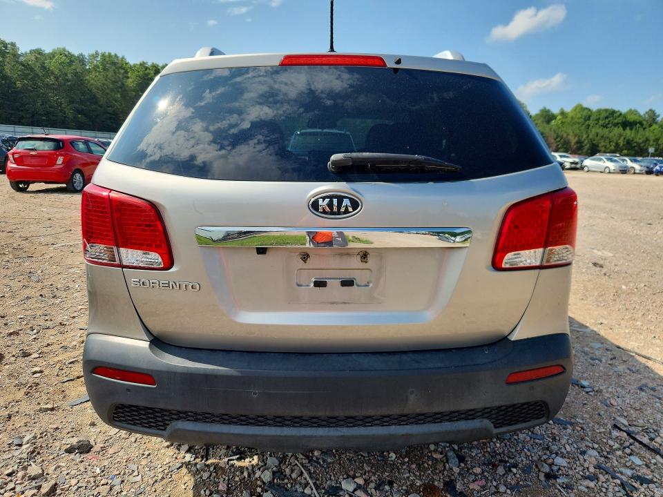 2013 Kia Sorento VIN 5XYKT4A61DG366320 COPART salvage auction — FRONT END, Va - Certificate Of Title, sold $1,150 on 2026-07-27 (photo 6)