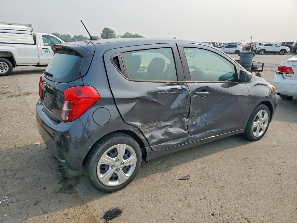 2022 Chevrolet Spark VIN KL8CB6SA9NC036364 COPART salvage auction — SIDE, PA - CERTIFICATE OF SALVAGE, sold $1,300 on 2026-07-24 (photo 3)