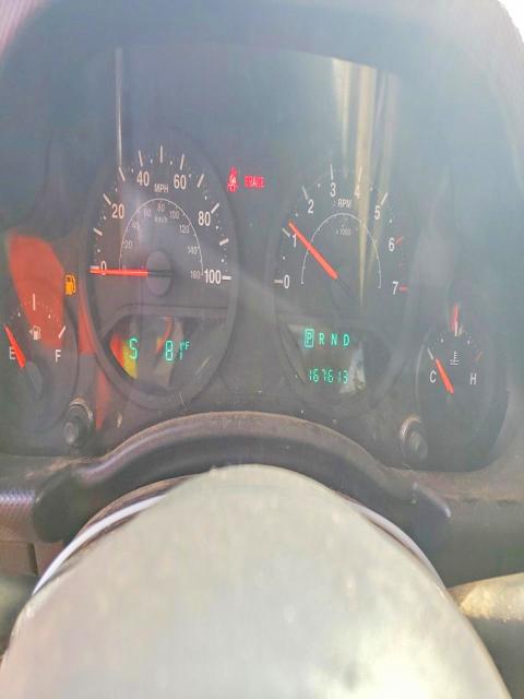 2007 Jeep Wrangler / VIN 1J4GA391X7L151908 COPART salvage auction — MECHANICAL, CT - CERTIFICATE OF TITLE, sold $725 on 2026-08-14 (photo 9)