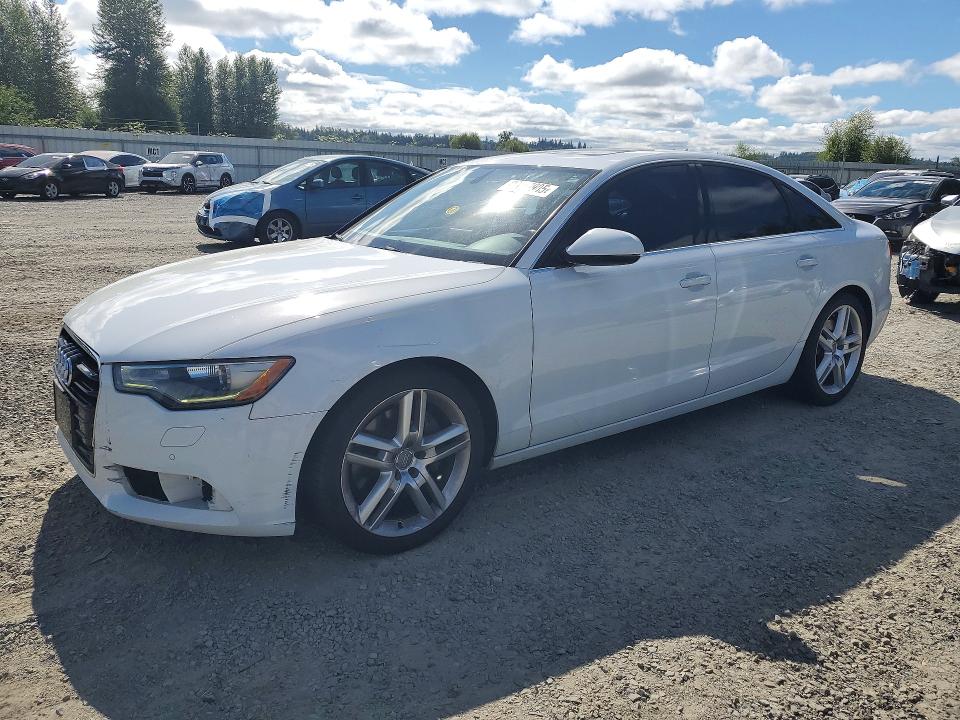 2014 Audi A6 VIN WAUGFAFC7EN025845 COPART salvage auction — FRONT END, WA - BILL OF SALE, sold $650 on 2026-07-27 (photo 1)