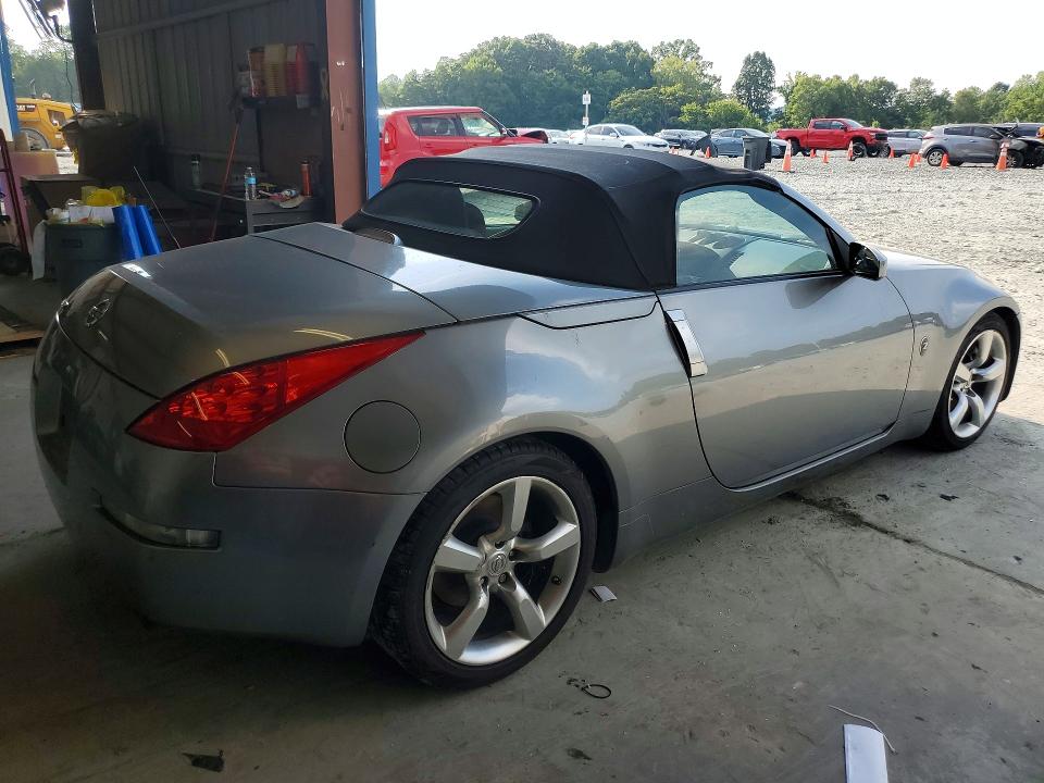 2006 Nissan 350z VIN JN1AZ36A46M457619 COPART salvage auction — MECHANICAL, Nc - Dealer Only Clean Title, sold $1,500 on 2026-07-25 (photo 3)