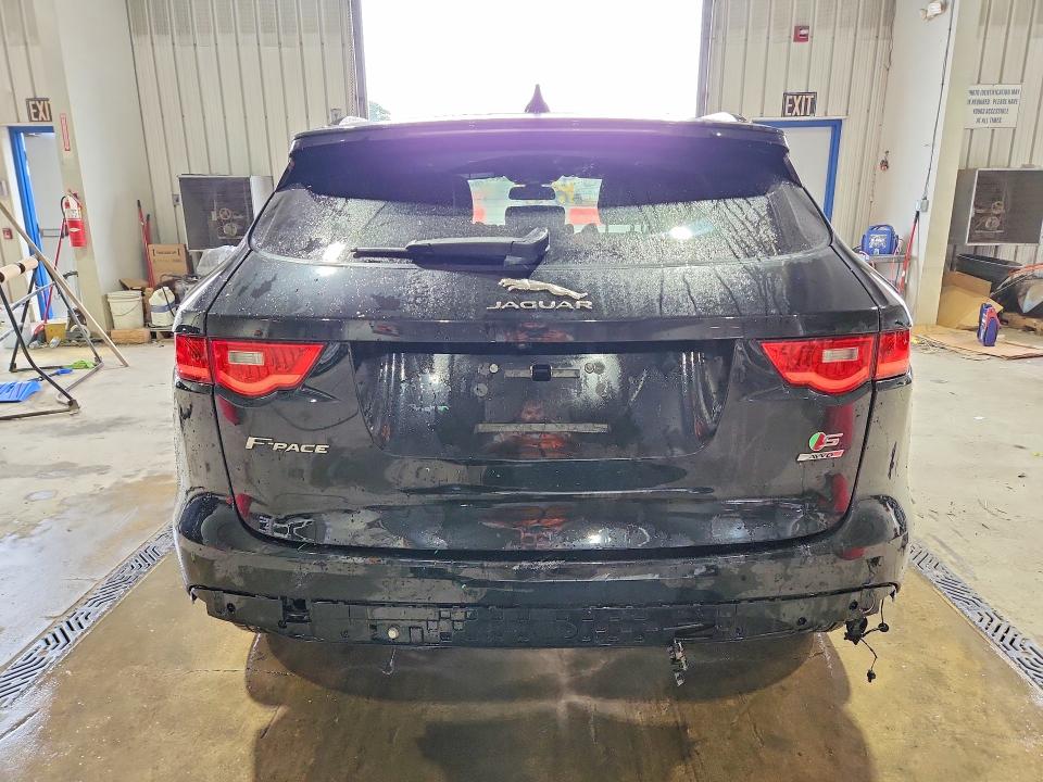 2018 Jaguar F-pace VIN SADCM2FVXJA293406 COPART salvage auction — REAR END, Pa - Certificate Of Salvage, sold $8,400 on 2026-08-03 (photo 6)