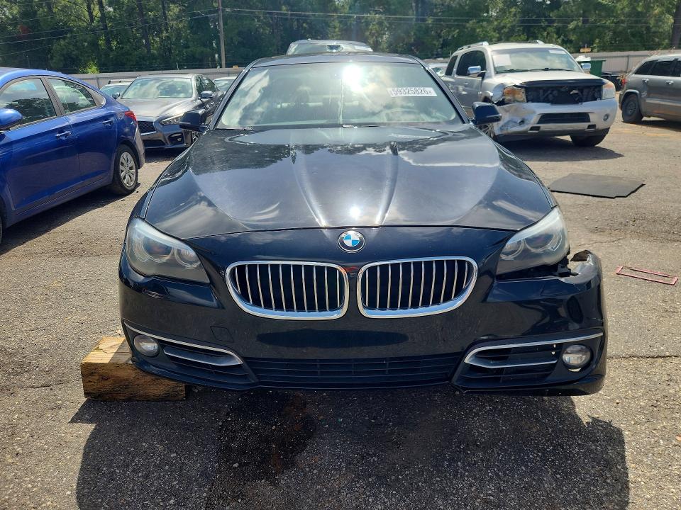 2015 BMW 5er VIN WBA5B1C50FG126496 COPART salvage auction — WATER/FLOOD, AL - CERT OF TITLE-FLOOD SALVAGE, sold $950 on 2026-08-17 (photo 5)