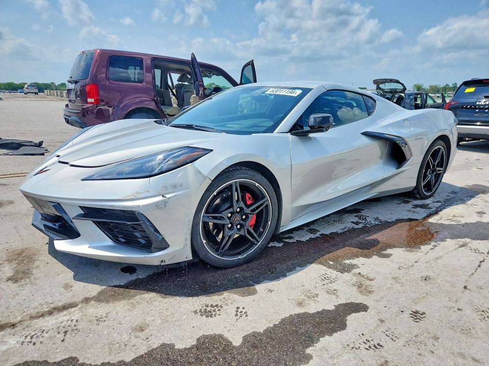 2020 Chevrolet Corvette VIN 1G1Y72D48L5102671 — COPART salvage auction photo