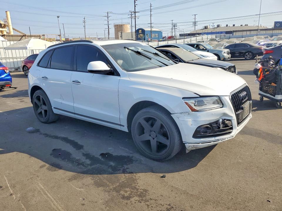 2017 Audi Q5 VIN WA1C2AFP3HA070898 COPART salvage auction — FRONT END, Ca - Salvage Certificate, sold $2,550 on 2026-07-29 (photo 4)