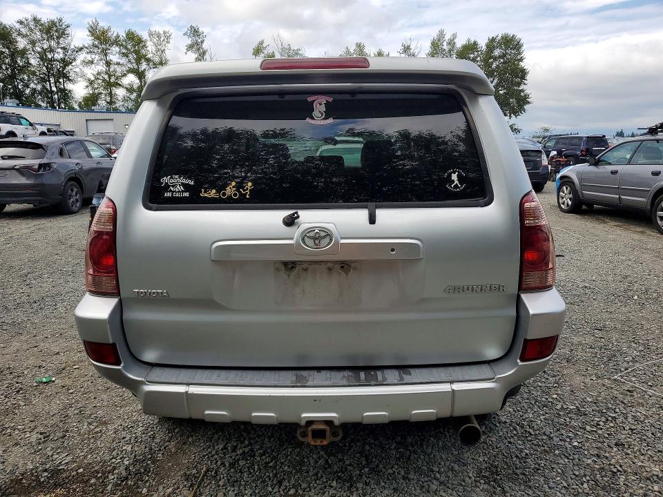 2004 Toyota 4runner VIN JTEBU14R540025845 COPART salvage auction — REAR END, Wa - Vehicle Cert Of Ownership-Titl, sold $2,200 on 2026-07-20 (photo 6)
